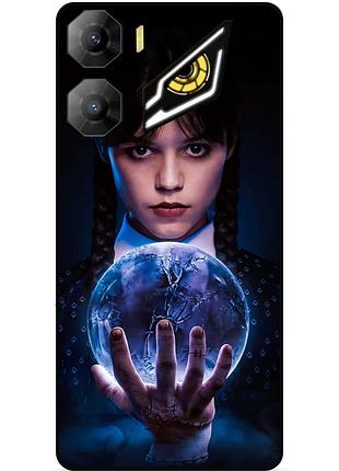 Силіконовий чохол для zte nubia neo 3 5g з малюнком уенздей wednesday