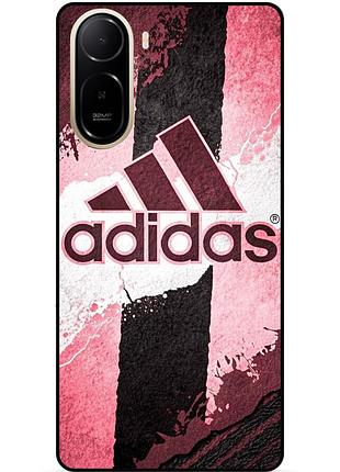 Чохол силіконовий бампер для xiaomi poco c81 pro з картинкою адідас adidas