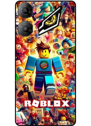 Чехол силиконовый бампер для zte nubia neo 3 5g с рисунком roblox игра роблокс