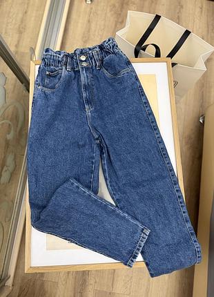 Женские джинсы на резинке baggy от cropp