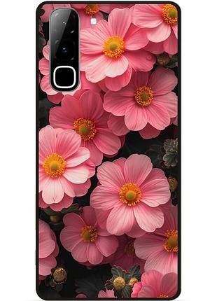 Силіконовий чохол бампер для infinix hot 70 (x6895) з малюнком квіти маргаритки