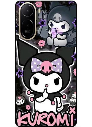 Силіконовий чохол для xiaomi poco c81 pro з картинкою kuromi куромі