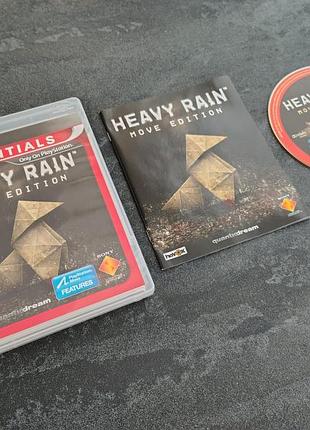 Диск heavy rain move edition (playstation 3)