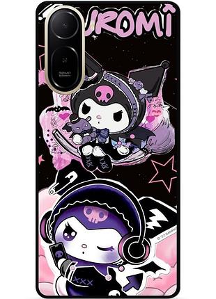 Силіконовий чохол бампер для xiaomi poco c81 pro з малюнком kuromi куромі