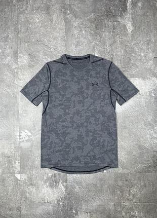 Футболка under armour threadborne серa андер армор чоловіча спортивна m