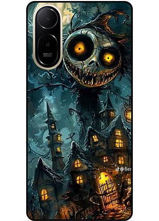 Чехол силиконовый бампер для xiaomi poco c81 pro с картинкой уэнздей wednesday