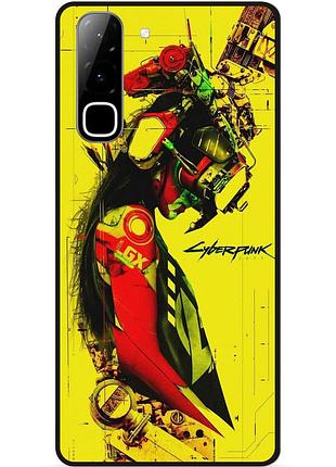 Чохол силіконовий бампер для infinix hot 70 (x6895) гра cyberpunk