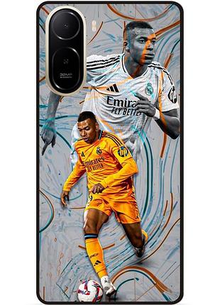 Силіконовий чохол бампер для xiaomi poco c81 pro з малюнком mbappe мбаппе real