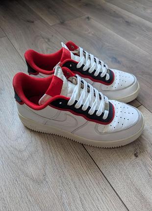 Оригинальные кроссовки nike air force 1 '07 lv8 double layer - obsidian red