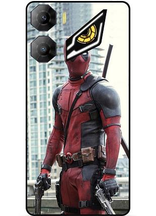 Чехол силиконовый бампер для zte nubia neo 3 5g с рисунком deadpool дэдпул