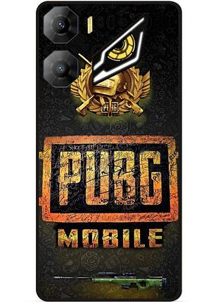 Чехол силиконовый бампер для zte nubia neo 3 5g с картинкой пабг puвg