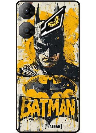 Чехол силиконовый бампер для zte nubia neo 3 5g с рисунком batman dc бэтмен