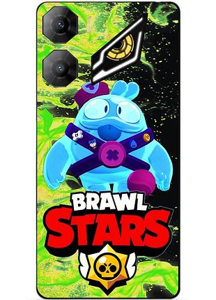 Силіконовий бампер чохол для zte nubia neo 3 5g з героєм бравл скуік brawl