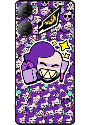Силиконовый бампер чехол для zte nubia neo 3 5g стикеры бравл эмз brawl