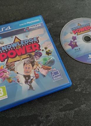 Диск knowledge is power (playstation 4)