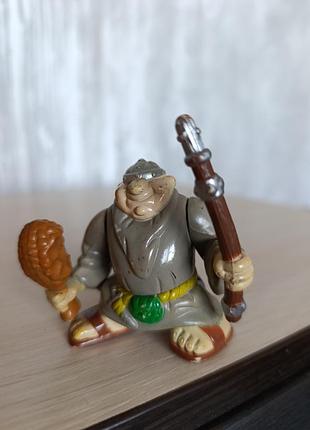 Винтажная коллекционная фигурка: обоерс (asterix) с булавой и посохом