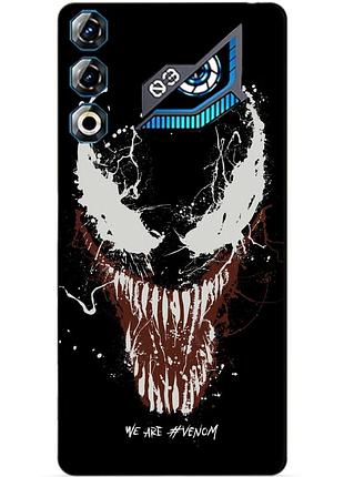 Чехол силиконовый бампер для zte nubia neo 3 gt 5g с рисунком веном venom