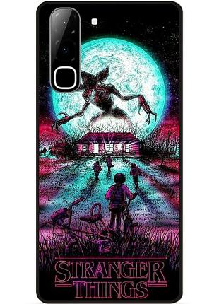 Силиконовый чехол бампер для infinix hot 70 (x6895) очень странные дела дивні дива