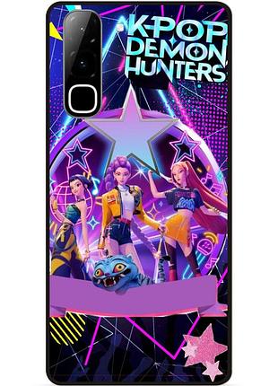 Силіконовий бампер чохол для infinix hot 70 (x6895) k-pop demon hunters
