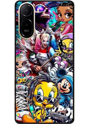 Чехол силиконовый бампер для xiaomi poco c81 pro твити disney