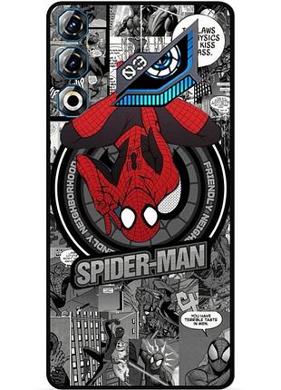 Силіконовий чохол бампер для zte nubia neo 3 gt 5g з картинкою людина-павук spider man