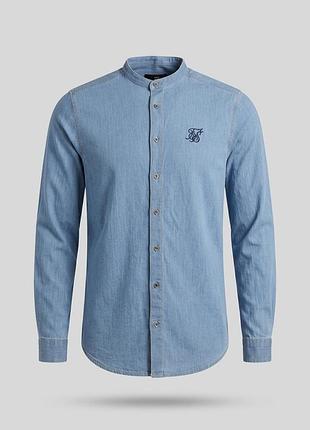 1+1=3! мужская хлопковая рубашка siksilk