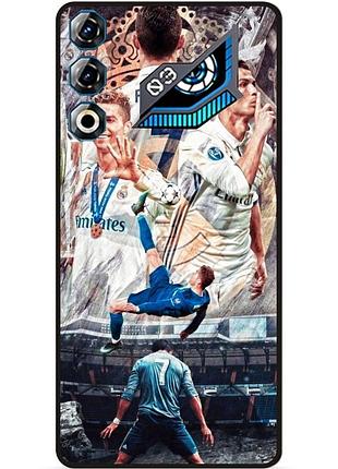 Силіконовий чохол бампер для zte nubia neo 3 gt 5g з картинкою роналдо ronaldo