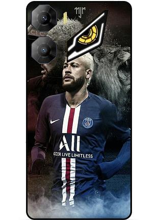 Чехол силиконовый бампер для zte nubia neo 3 5g с картинкой неймар neymar