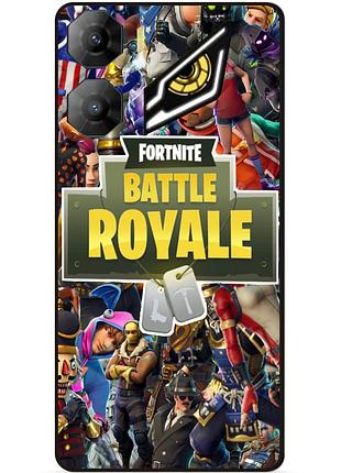 Силиконовый бампер чехол для zte nubia neo 3 5g игра fortnite фортнайт