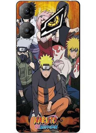 Силіконовий чохол бампер для zte nubia neo 3 5g з малюнком naruto наруто аніме