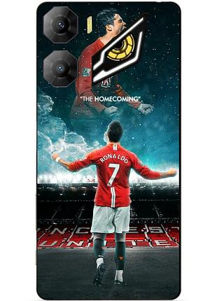 Силіконовий чохол бампер для zte nubia neo 3 5g з малюнком роналдо мю ronaldo