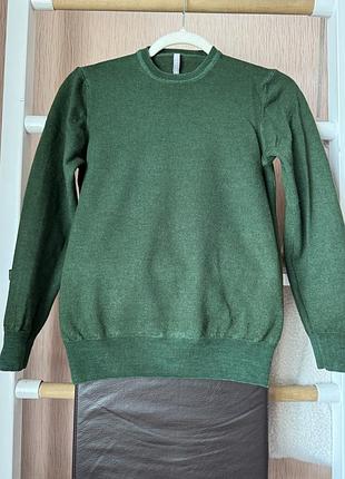 Базовий вовняний джемпер від італійського бренду italian job — 100% merino's wool (made in italy)