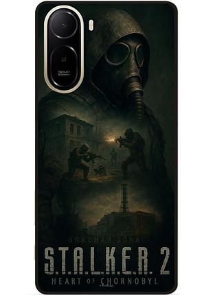 Силіконовий чохол для xiaomi poco c81 pro stalker сталкер