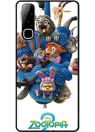 Силіконовий чохол для infinix hot 70 (x6895) з малюнком звірополіс zootopia