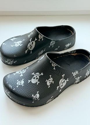 Сабо сандалі birkenstock birki’s super birki clogs skull print 39 (25 см)