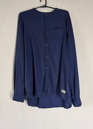 Мужская льняная рубашка tom tailor 3xl