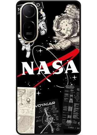 Силіконовий чохол бампер для xiaomi poco c81 pro з малюнком nasa