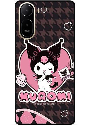 Силиконовый чехол бампер для xiaomi poco c81 pro с картинкой куроми kuromi