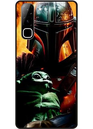 Чохол силіконовий для infinix hot 70 (x6895) grogu mandalorian йода