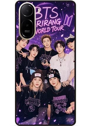 Силиконовый чехол бампер для xiaomi poco c81 pro bts bangtan boys