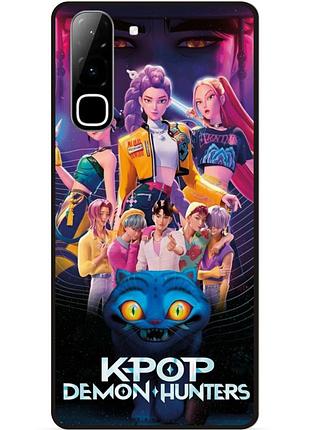 Силиконовый чехол для infinix hot 70 (x6895) demon hunters k-pop