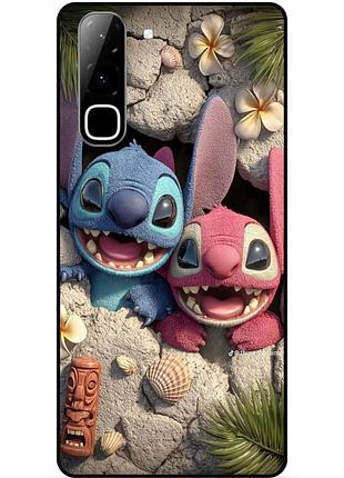 Силіконовий бампер чохол для infinix hot 70 (x6895) стіч stitch