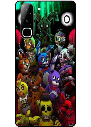 Силіконовий бампер чохол для infinix hot 70 (x6895) з малюнком freddy фредді аніматроніки