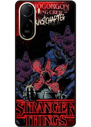 Силиконовый чехол для xiaomi poco c81 pro очень странные дела stranger things