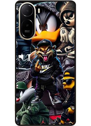 Силіконовий чохол бампер для xiaomi poco c81 pro з малюнком disney таз тасманский дьявол