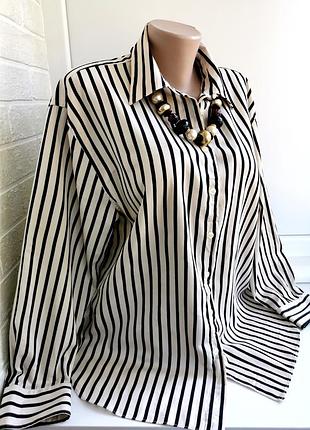Красивая женская рубашка из хлопка zara