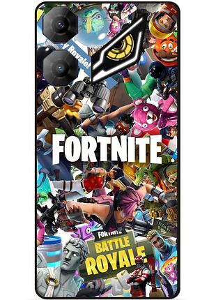 Силіконовий чохол бампер для zte nubia neo 3 5g з картинкою fortnite фортнайт