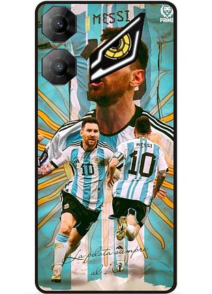 Силиконовый бампер чехол для zte nubia neo 3 5g с рисунком messi аргентина месси