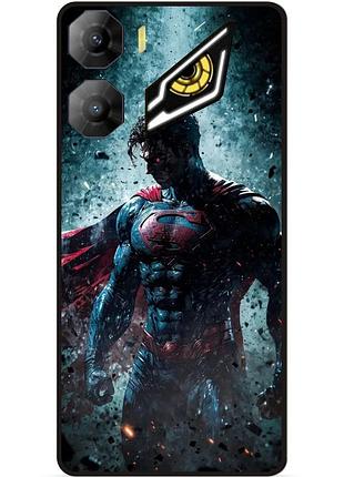Чехол силиконовый бампер для zte nubia neo 3 5g с рисунком супермен superman