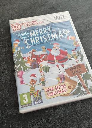 Диск we wish you a merry christmas (nintendo wii)